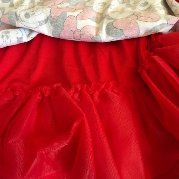 Disney Little Girl Self Tie Ribbon Belt Minnie Mouse Dress size 4. - Picture 6 of 7